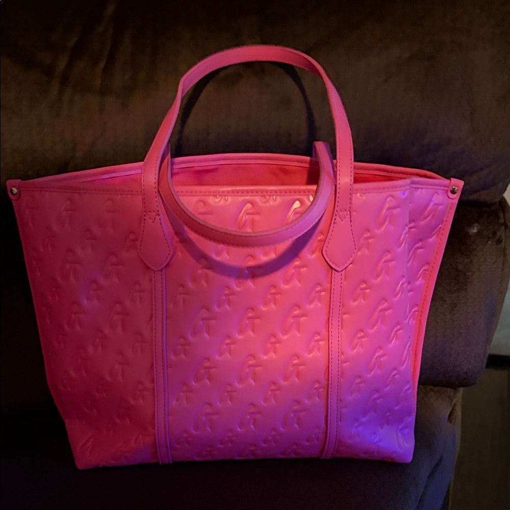 Glamaholic Hot Pink Sleek Tote Bag